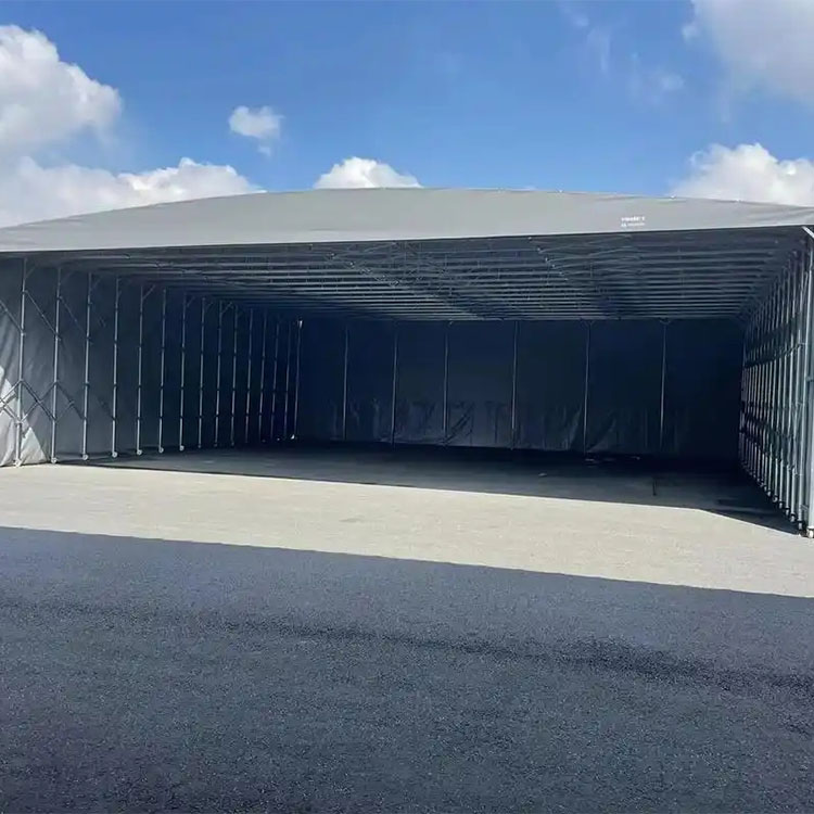 沧州电动/移动推拉棚