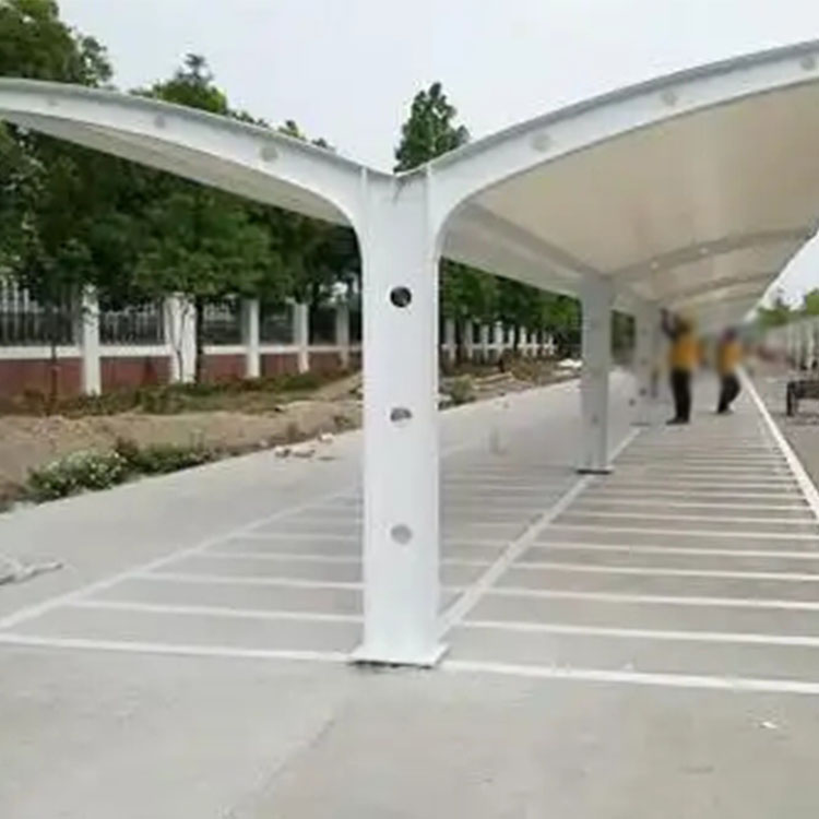 沧州膜结构电动车棚